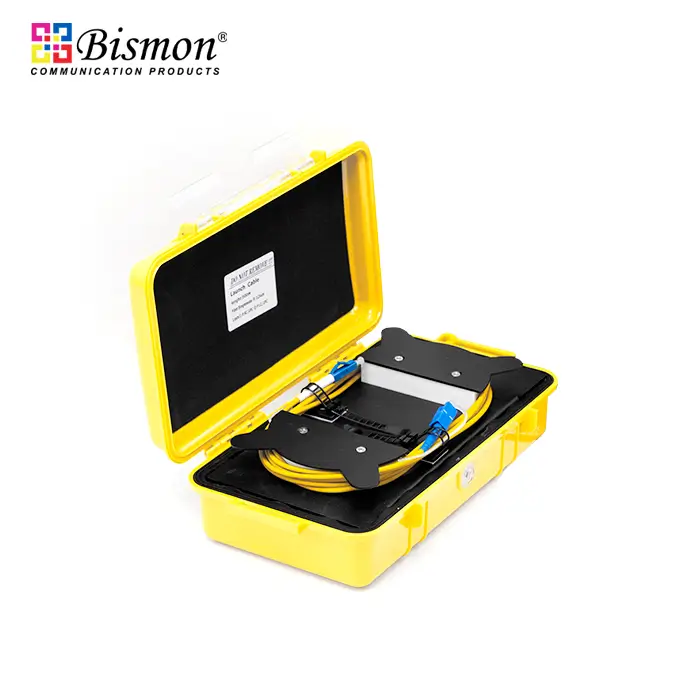 SC-LC OTDR Launch Dummy load fiber optic Single-mode 500M, Yellow box set